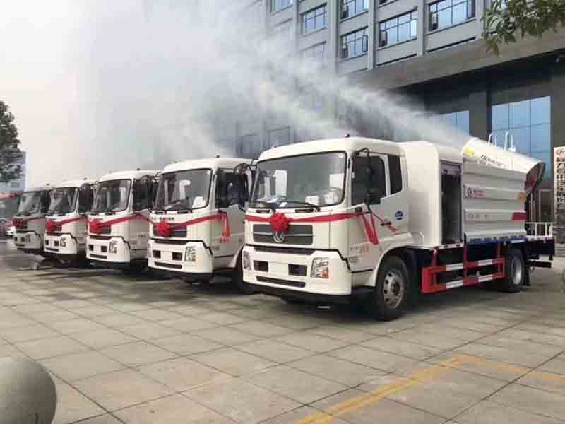 必博抑尘车批量展示图片