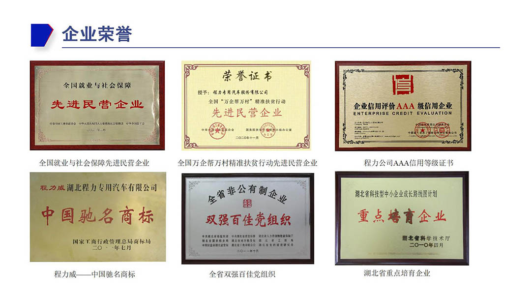 必博企业荣誉证书